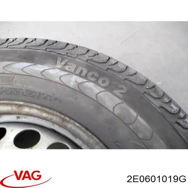 2E0601019G VAG Discos de roda de aço (estampados)