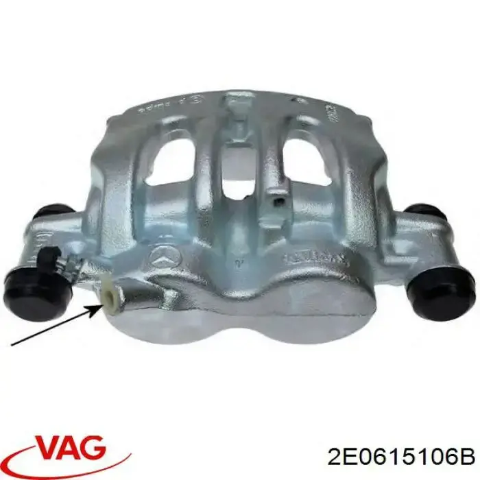 Compre 2E0615106B VAG Suporte do freio dianteiro direito