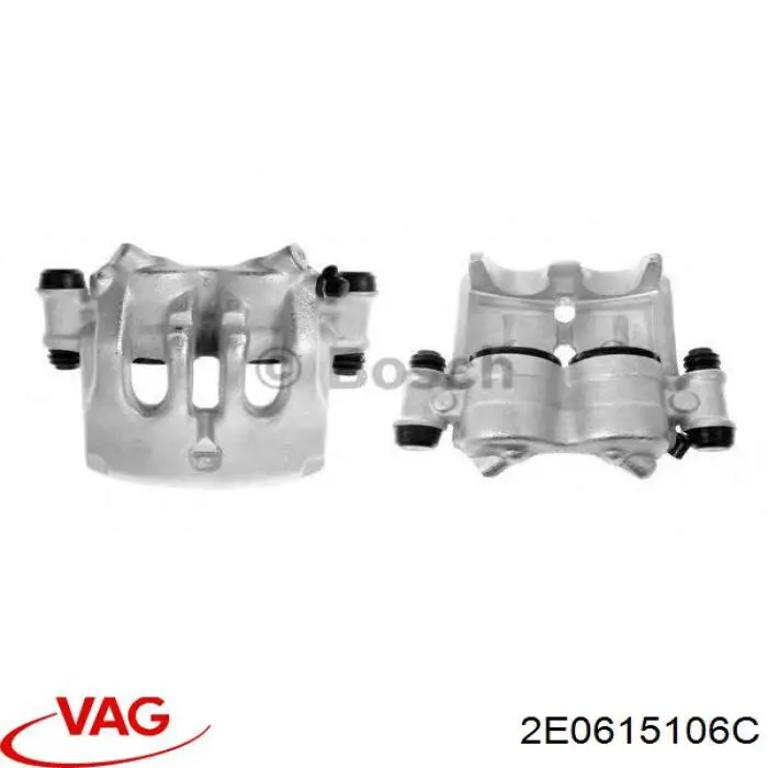 Suporte do freio dianteiro direito VAG 2E0615106C preço, a partir de 87,04 USD
