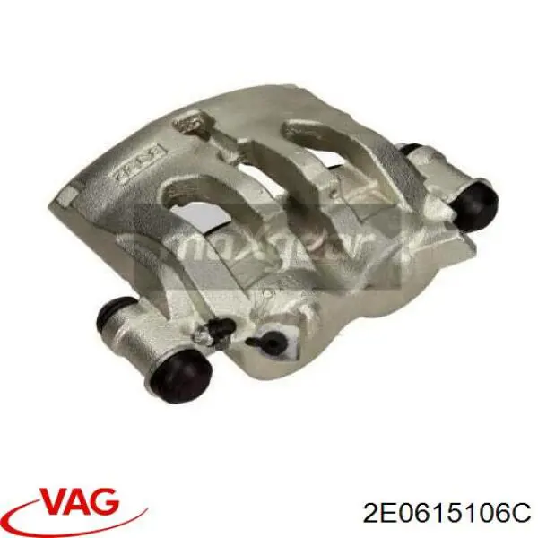 Compre 2E0615106C VAG Suporte do freio dianteiro direito