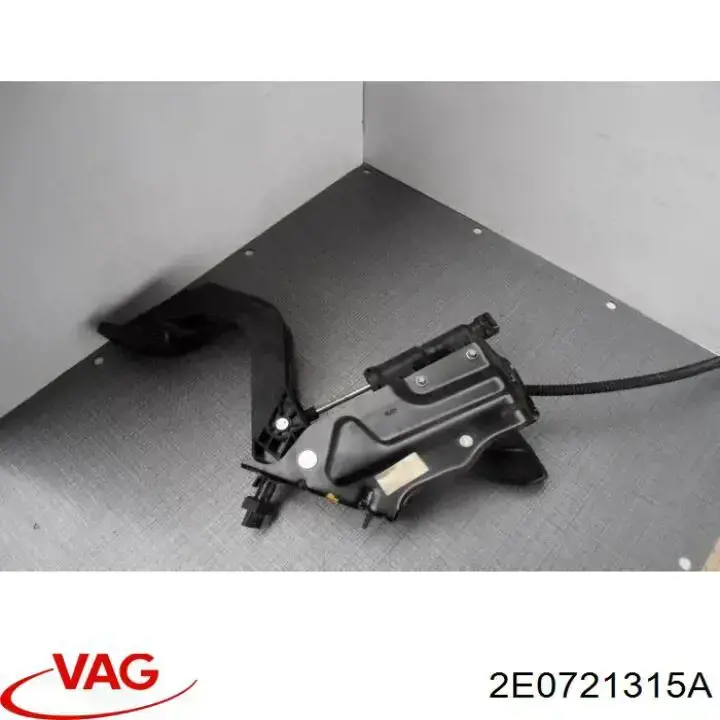2E0721315A VAG Pedal de embraiagem