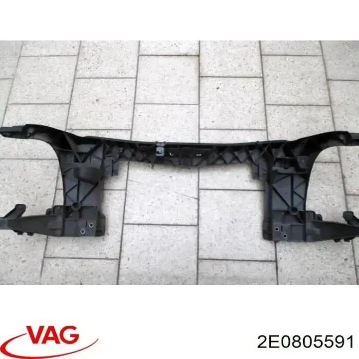 Suporte do radiador montado (painel de montagem de fixação das luzes) VAG 2E0805591 preço, a partir de 191,25 USD
