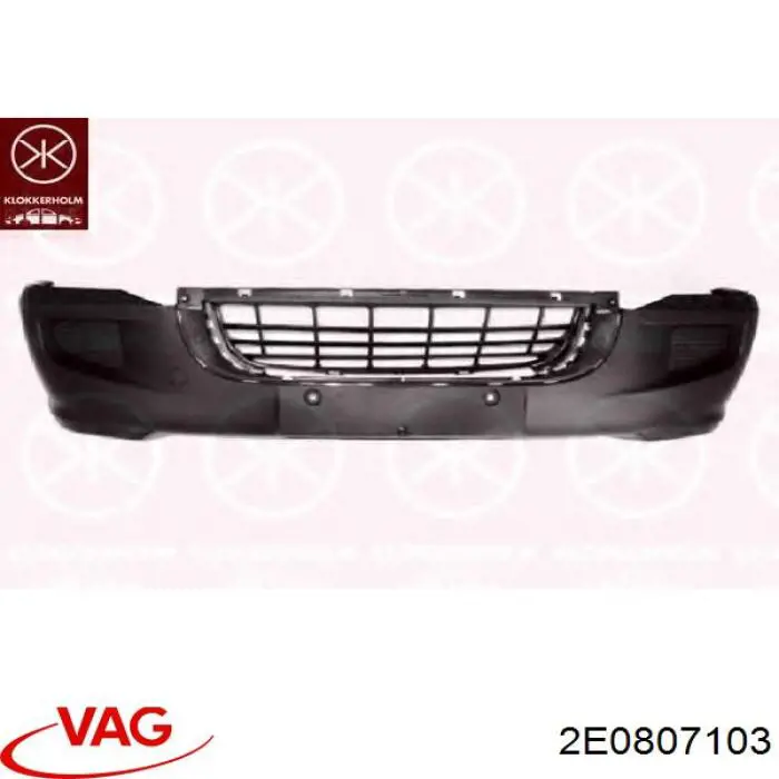 Pára-choque dianteiro VAG 2E0807103 preço, a partir de 195,38 USD