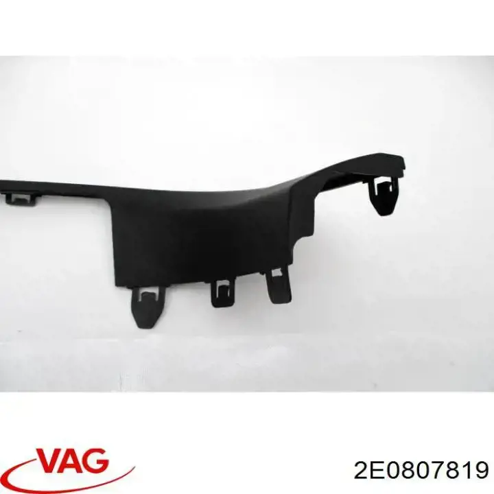 Moldura inferior de grelha do pára-choque dianteiro VAG 2E0807819 preço, a partir de 33,16 USD