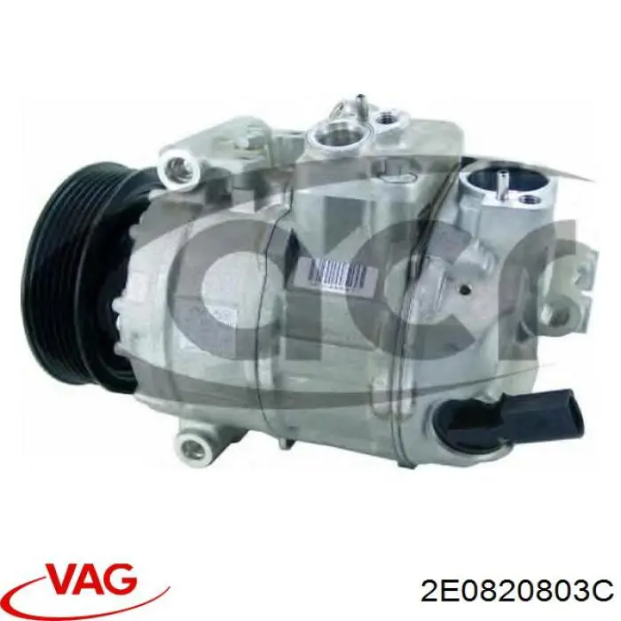 2E0820803C VAG Compressor de aparelho de ar condicionado