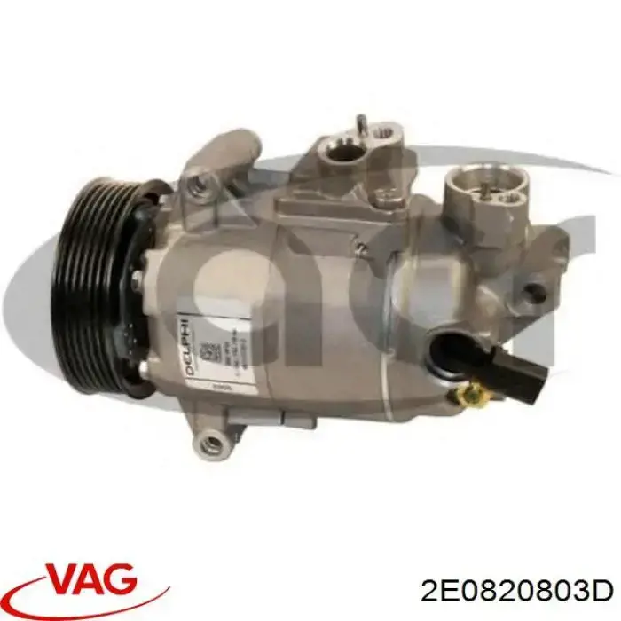 2E0820803D VAG Compressor de aparelho de ar condicionado