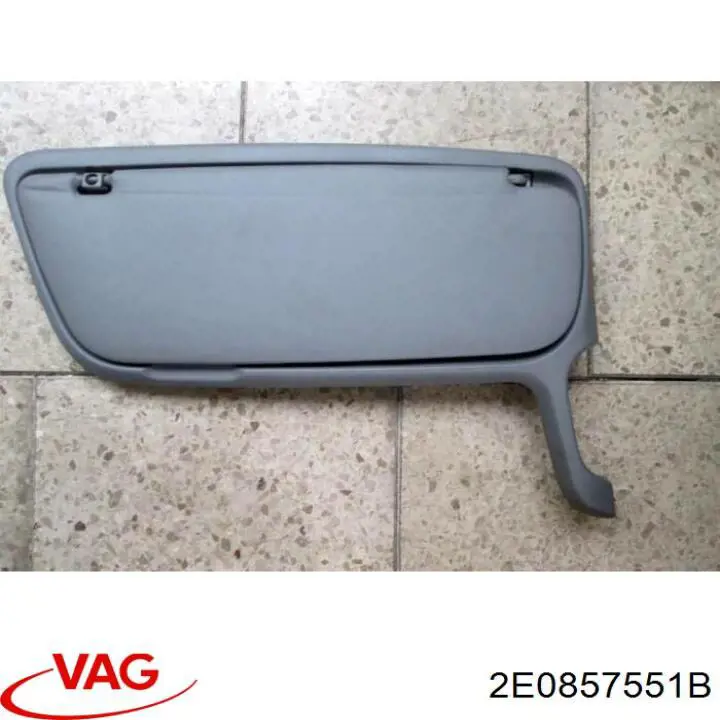 Pala contra o sol para Volkswagen Crafter 30-50 2F, 2FC, 2FF, 2FG,2FL, 2FM