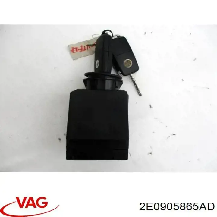 2E0905865AD VAG Fecho de ignição