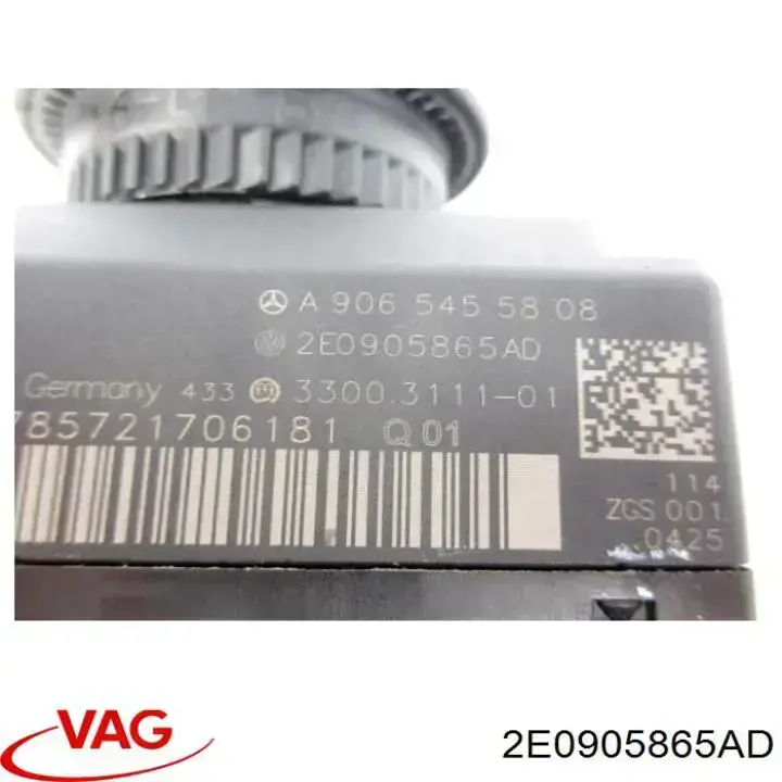 Compre 2E0905865AD VAG Fecho de ignição