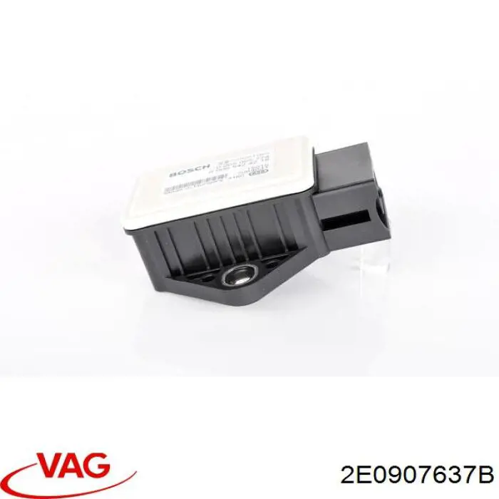 Compre 2E0907637B VAG Sensor do ângulo (de velocidade) de viragem de automóvel