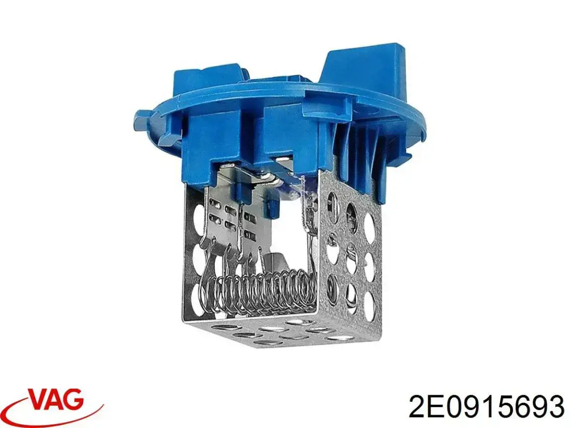 Compre 2E0915693 VAG Resistor (resistência) de ventilador de forno (de aquecedor de salão)