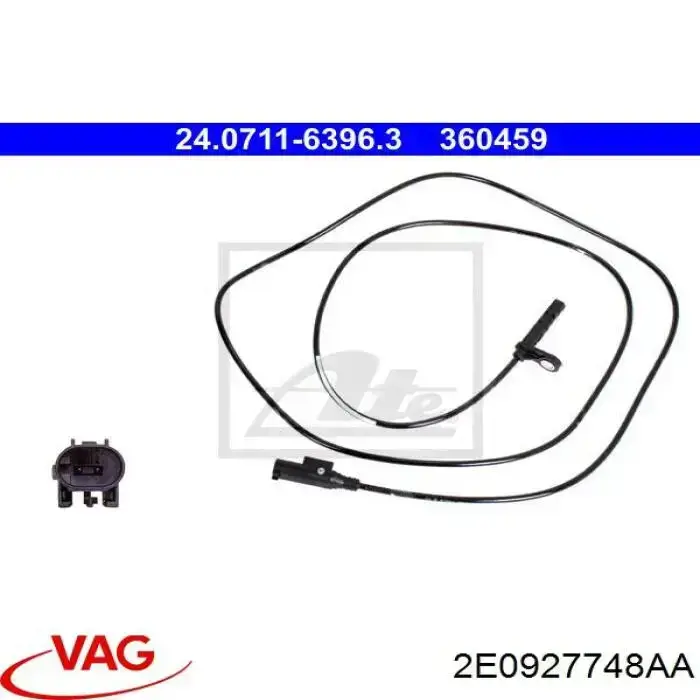 Sensor ABS traseiro esquerdo VAG 2E0927748AA preço, a partir de 53,77 USD