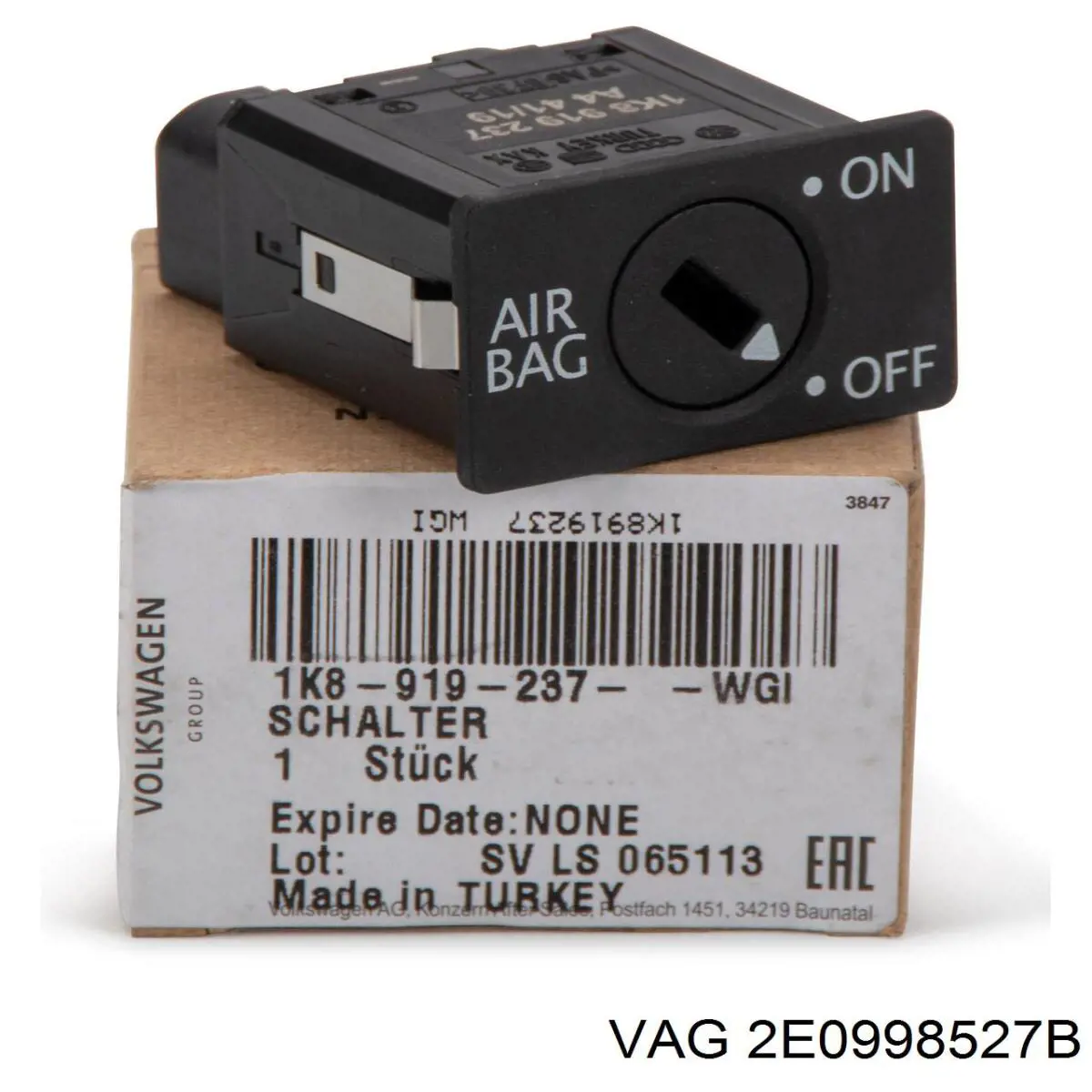  VAG 2E0998527B preço, a partir de 304,12 USD
