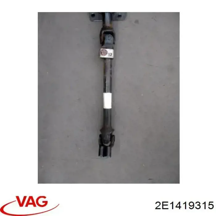 2E1419315 VAG Veio da coluna de direção inferior