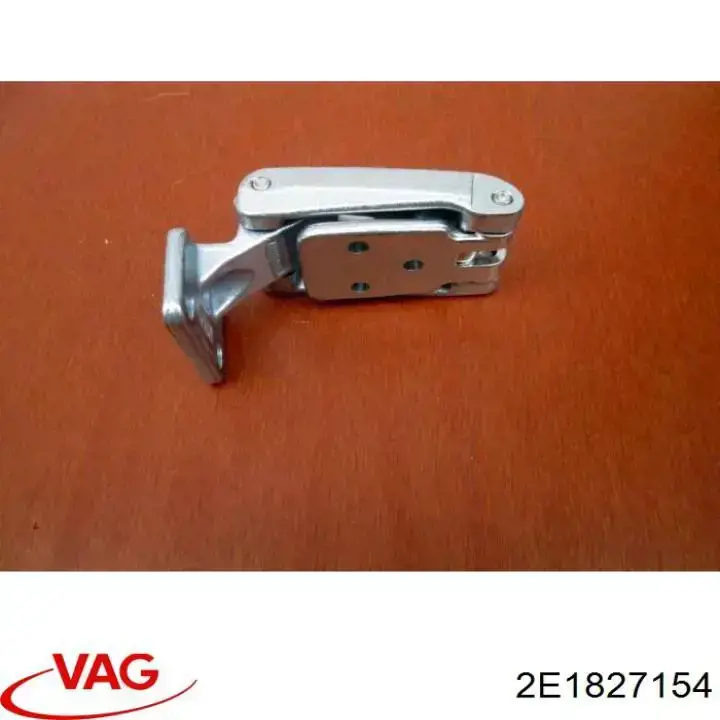 2E1827154 VAG Gozno direito inferior da porta traseira (batente)