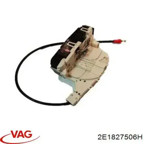 2E1827506E VAG Fecho da porta traseira direita batente