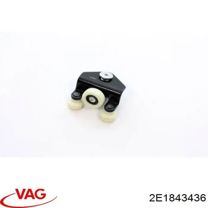 Compre 2E1843436 VAG Rolo direito superior da porta lateral (deslizante)