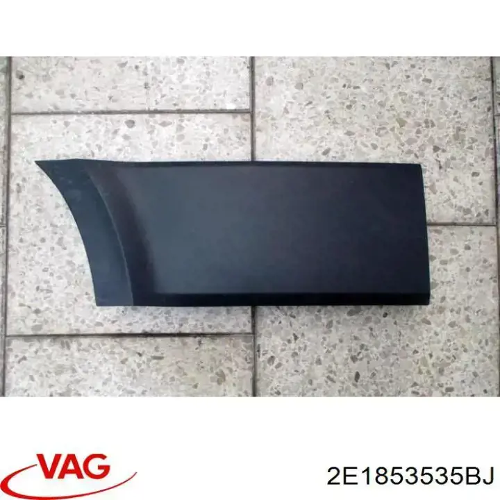 Compre 2E1853535BJ VAG Moldura da porta lateral (deslizante)