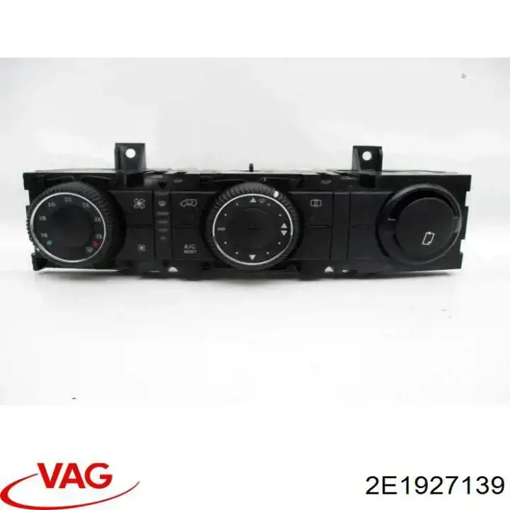 Unidade de controlo dos modos de aquecimento/condicionamento VAG 2E1927139 preço, a partir de 166,85 USD