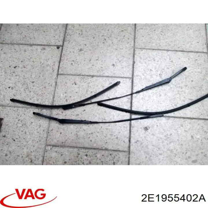 2E1955402A VAG Braço de limpa-pára-brisas do pára-brisas