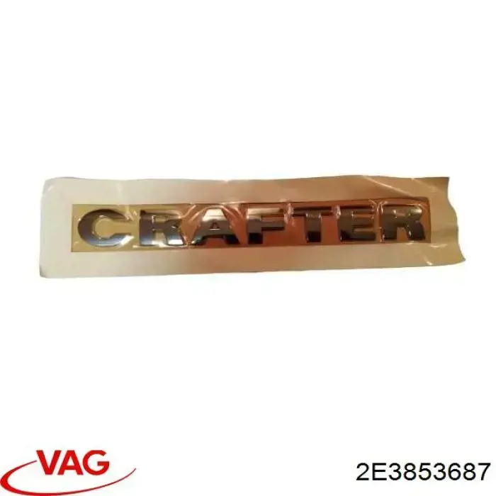 Emblema de tampa de porta-malas (emblema de firma) Volkswagen Crafter 30-35 2E, 2EE, 2EK