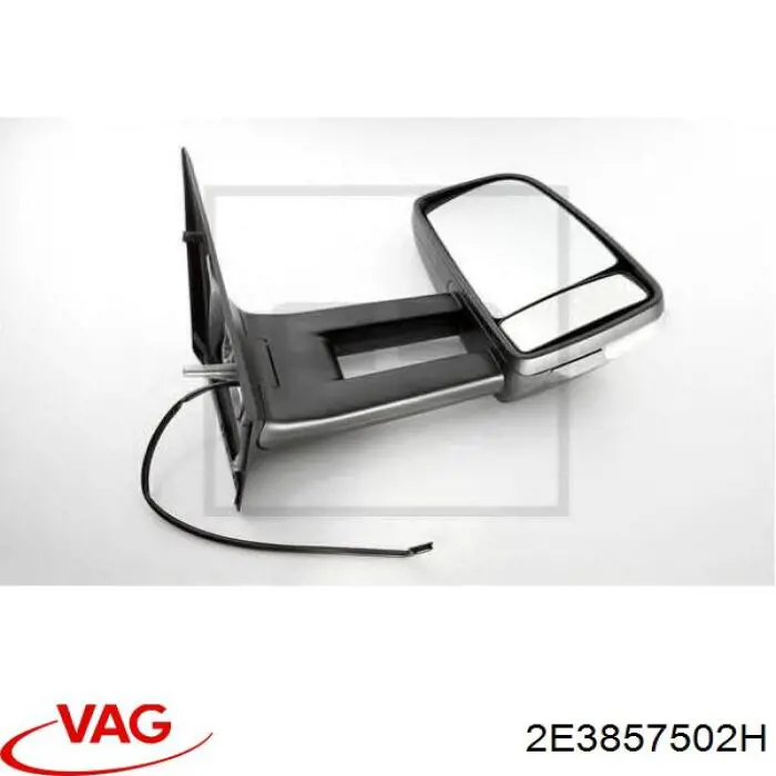 2E3857502H VAG Espelho de retrovisão direito