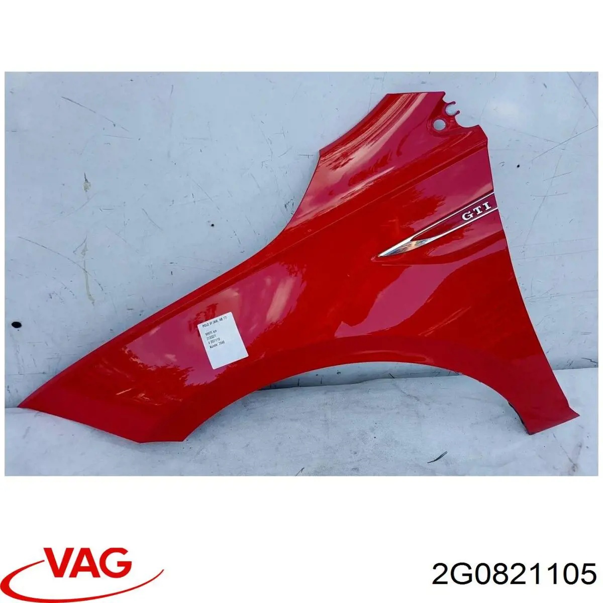 5751657 VAN Wezel Pára-lama dianteiro esquerdo