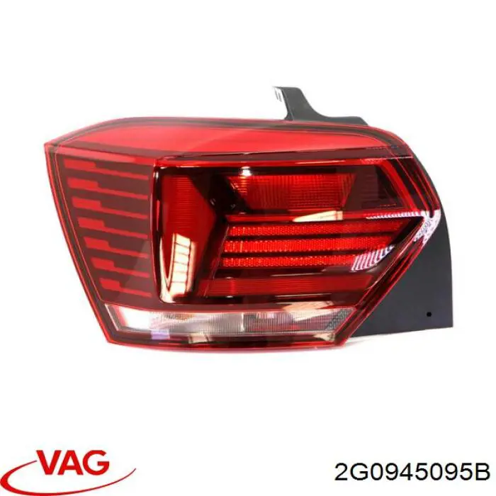 Lanterna traseira esquerda Prasco VG0254054 preço, a partir de 149,81 USD