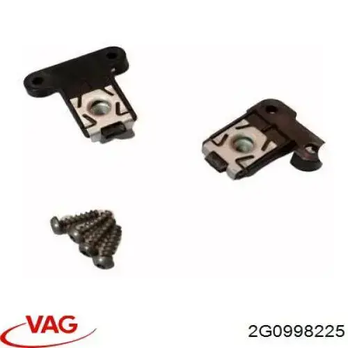 77701 3RG Consola (adaptador) de fixação da luz dianteira esquerda