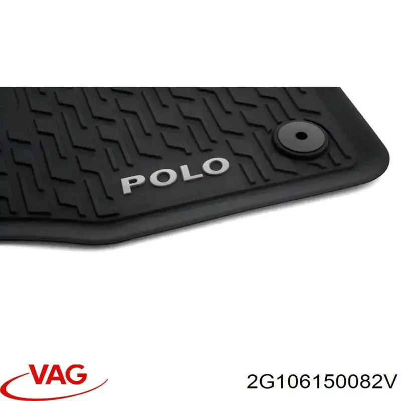 2G106150082V VAG Tapetes dianteiros + traseiros, kit