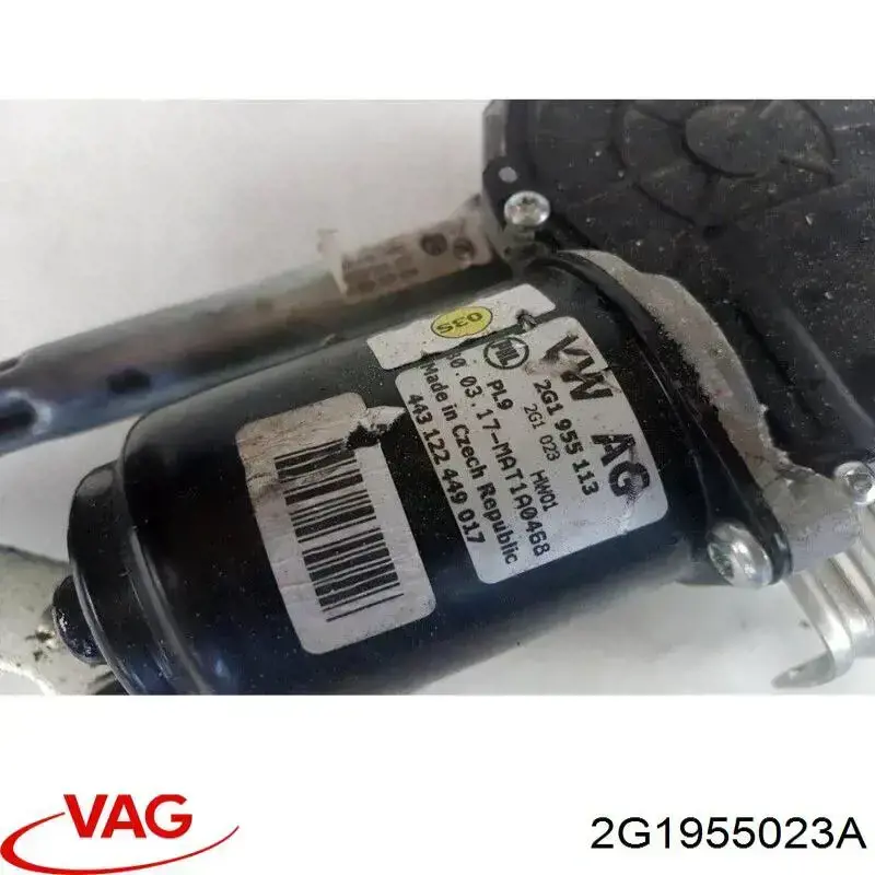 2G1955023B VAG Trapézio de limpador pára-brisas