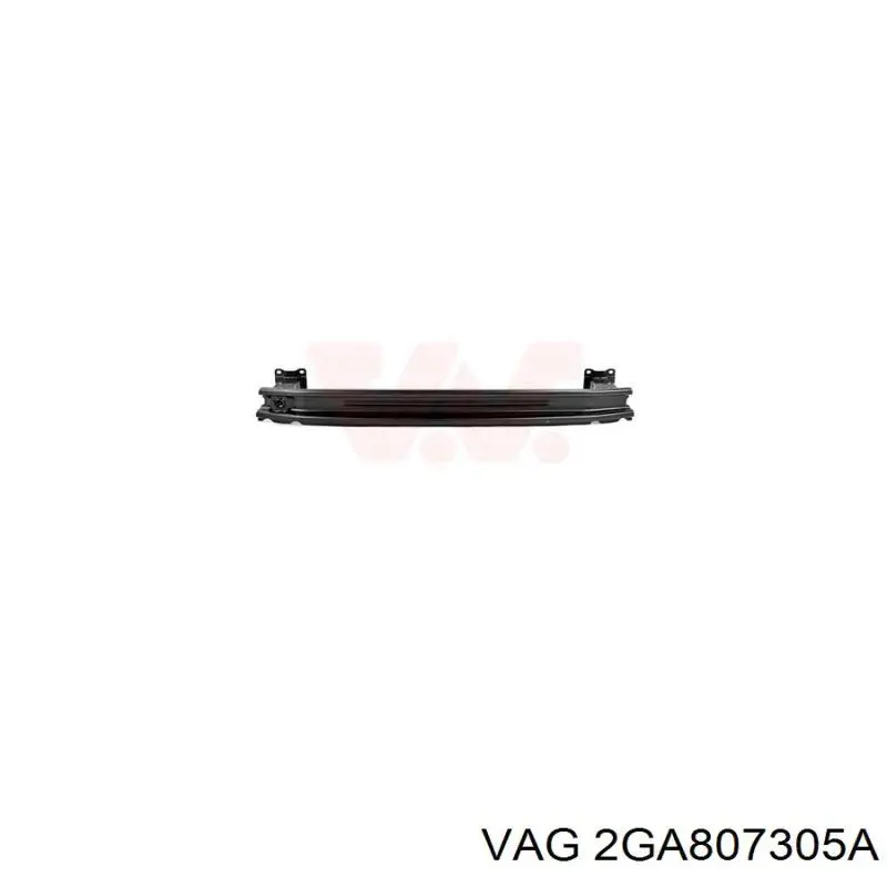 2GA807305A VAG Reforçador do pára-choque traseiro