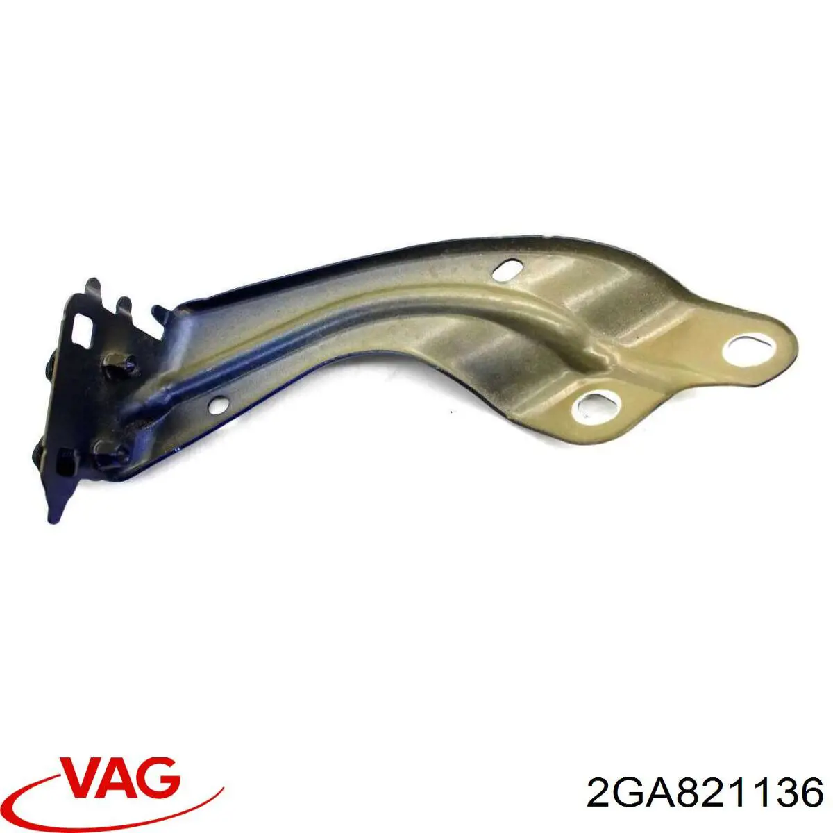 2GA821136 VAG Consola dianteira de fixação do pára-lama dianteiro direito