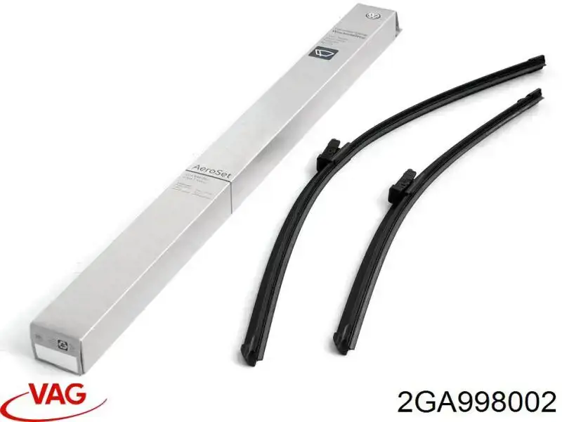 Compre 2GA998002 VAG Limpa-pára-brisas do pára-brisas, kit de 2 un.