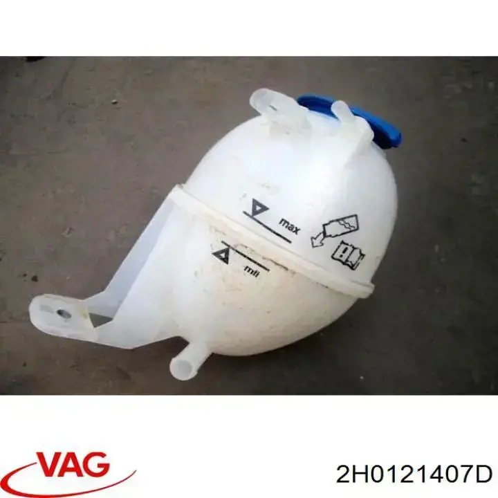 Tanque de expansão do sistema de esfriamento VAG 2H0121407D preço, a partir de 71,35 USD