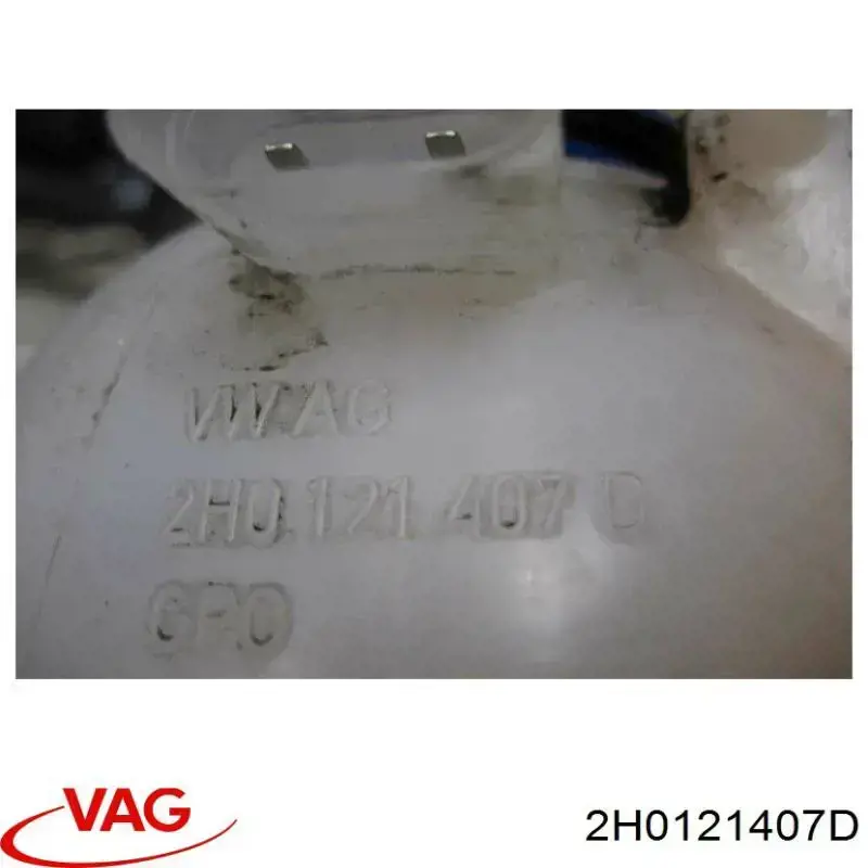 2H0121407D VAG Tanque de expansão do sistema de esfriamento