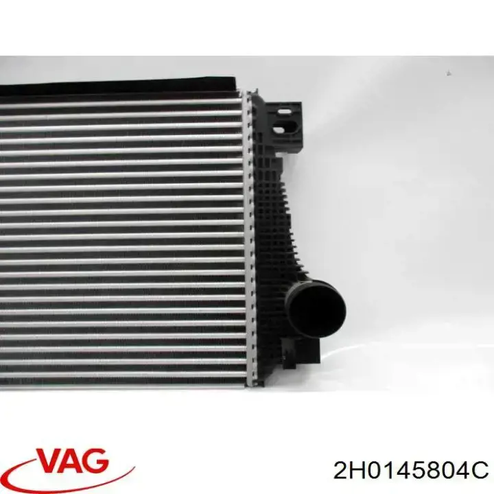 2H0145804C VAG Radiador de intercooler