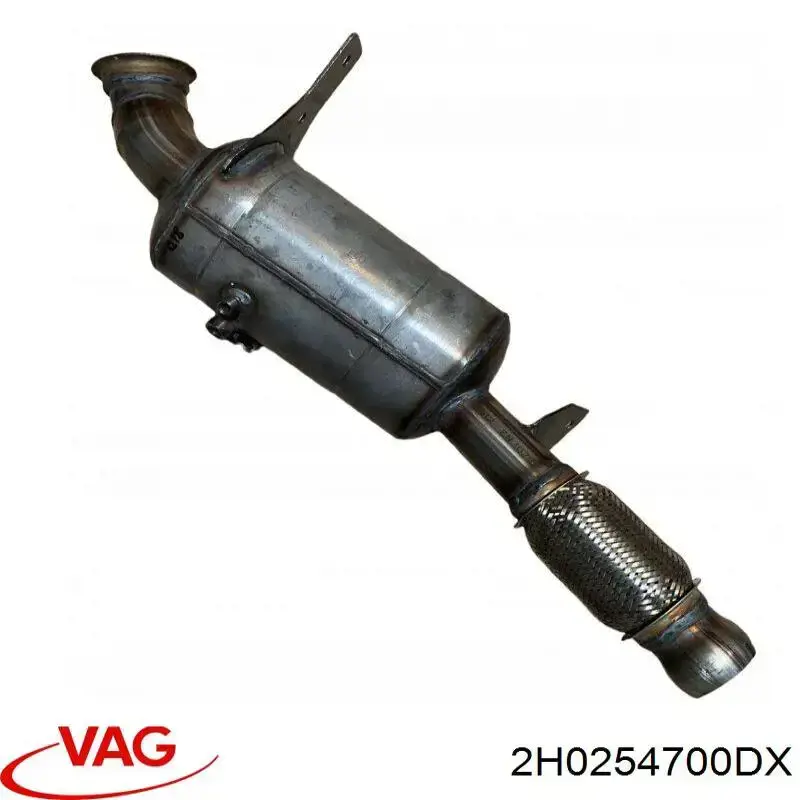 Filtro de partículas do sistema dos gases de escape VAG 2H0254700DX preço, a partir de 729,72 USD