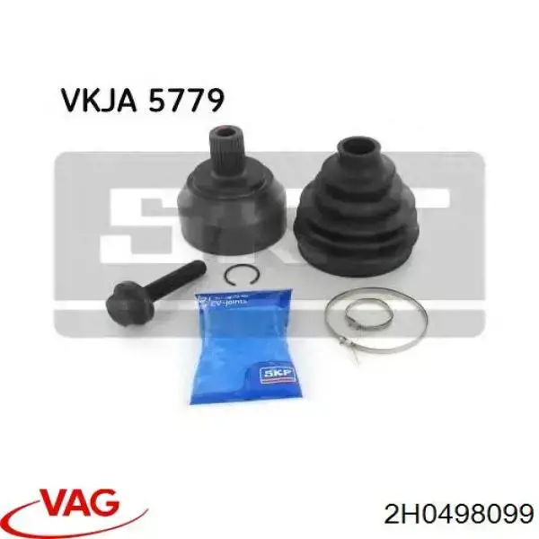 2H0498099 VAG Junta homocinética externa dianteira