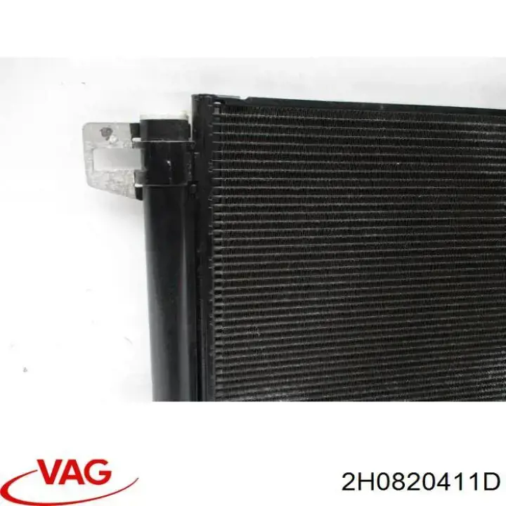 2H0820411D VAG Radiador de aparelho de ar condicionado