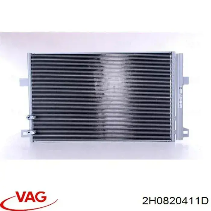 Radiador de aparelho de ar condicionado VAG 2H0820411D preço, a partir de 185,20 USD