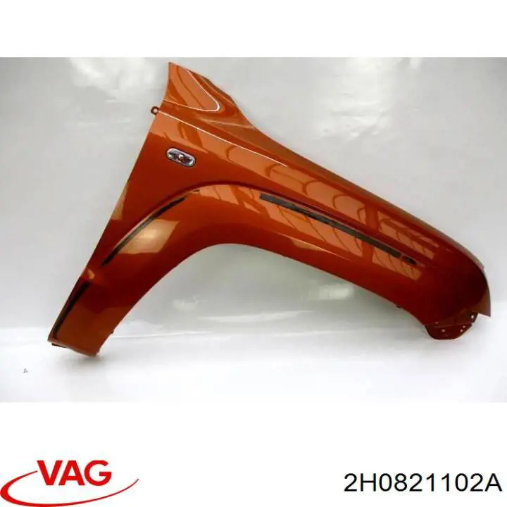 Pára-lama dianteiro direito VAG 2H0821102A preço, a partir de 276,41 USD