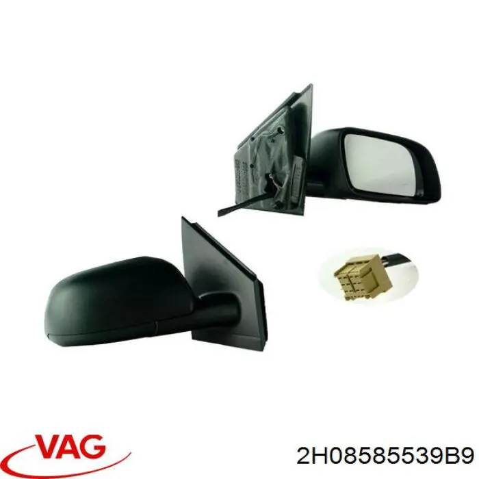 Compre 2H08585539B9 VAG Espelho de retrovisão esquerdo