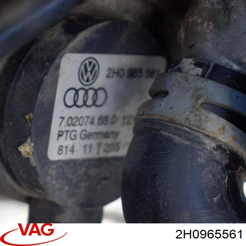 Bomba de água (bomba) de esfriamento, adicional elétrica VAG 2H0965561 preço, a partir de 203,67 USD