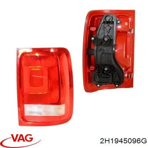 Compre 2H1945096G VAG Lanterna traseira direita