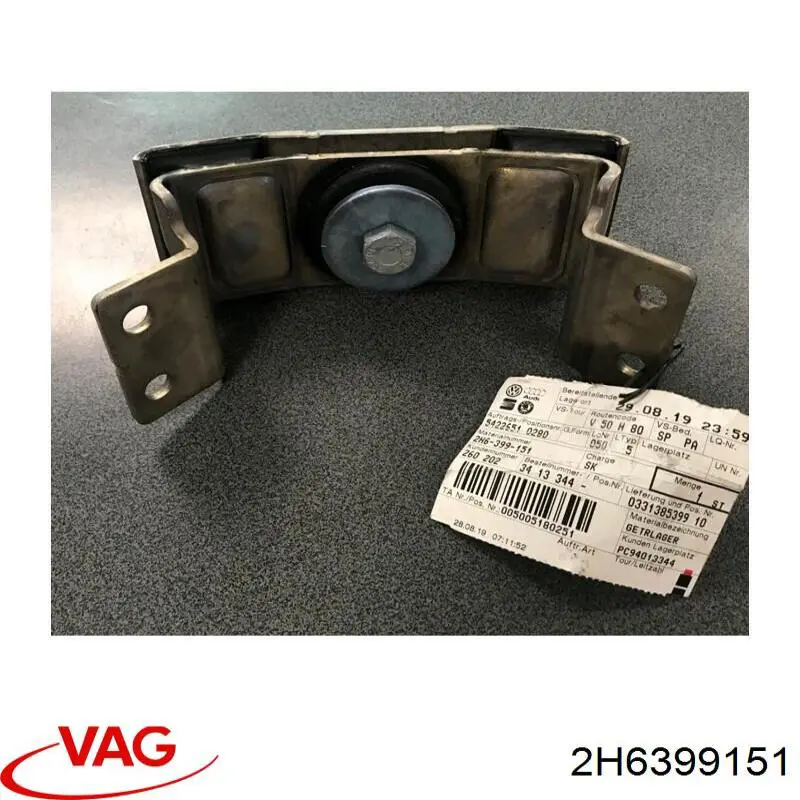 2H6399151 VAG Coxim de transmissão (suporte da caixa de mudança)