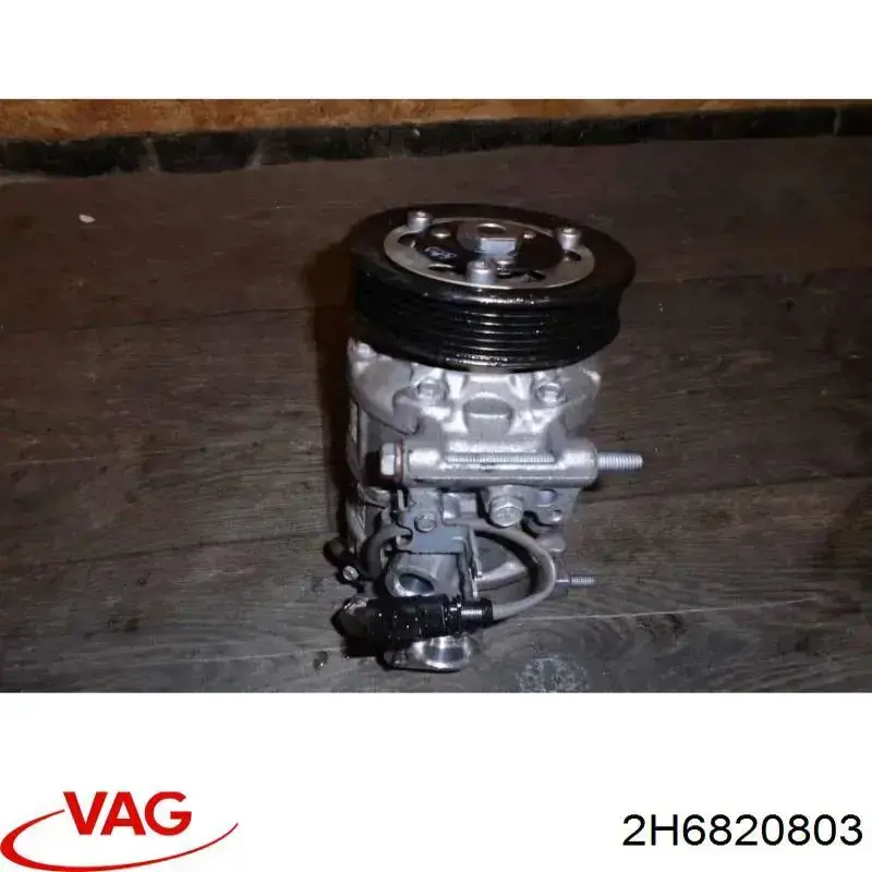 2H6820803 VAG Compressor de aparelho de ar condicionado
