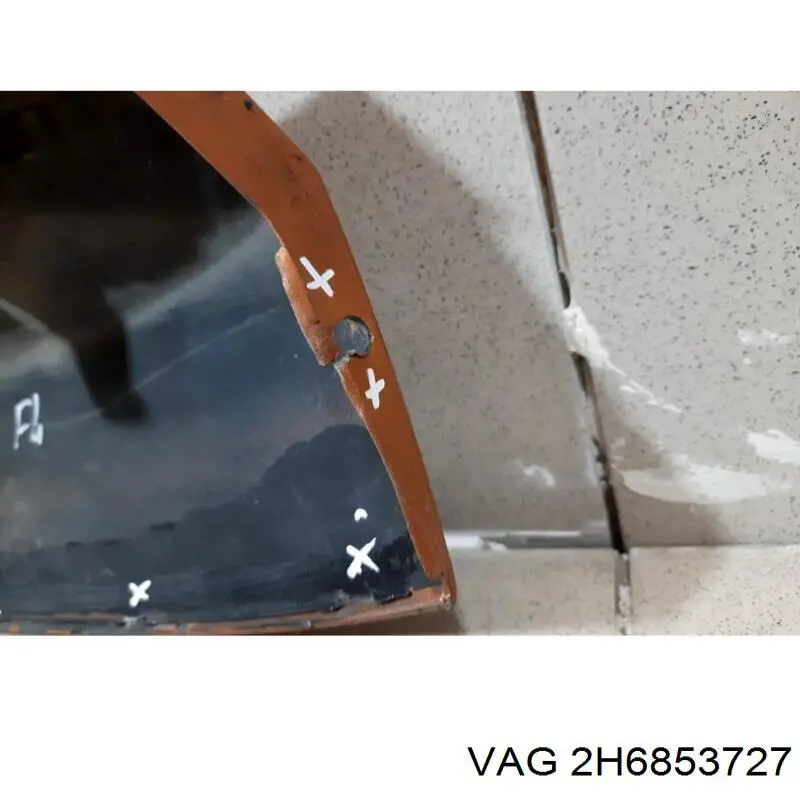 Expansor (placa sobreposta) de arco do pára-lama dianteiro esquerdo VAG 2H6853727GRU preço, a partir de 42,46 USD