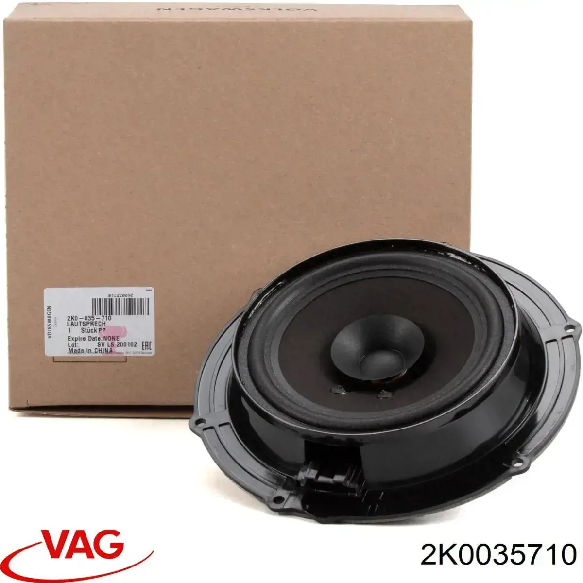 2K0035710 VAG Alto-falante da porta dianteira
