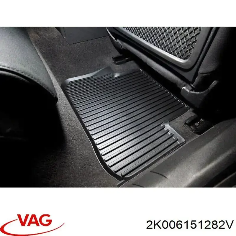 Tapete traseiro, kit de 2 un. VAG 2K006151282V preço, a partir de 64,48 USD